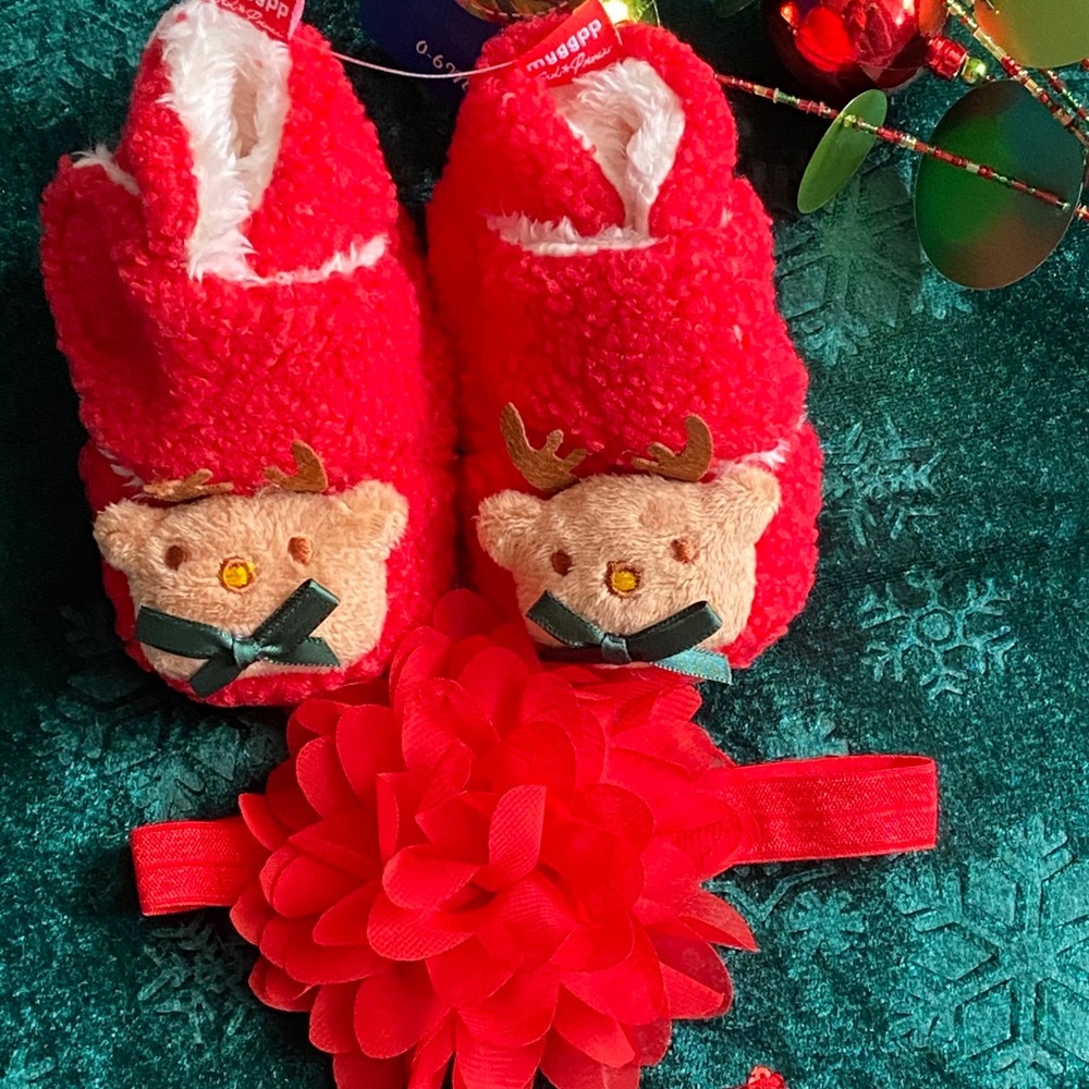 Pantuflas Navideñas 0-6
